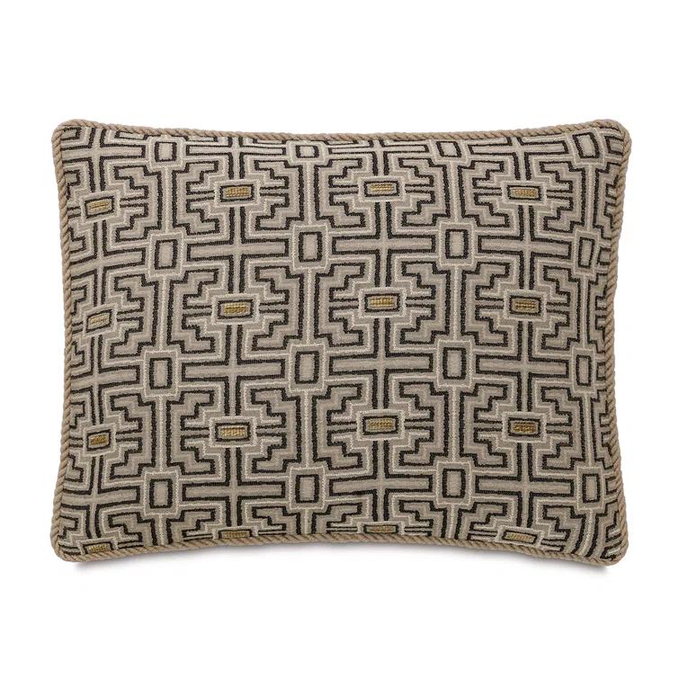 Eastern Accents Naya Beige Cotton Blend Eclectic Duvet Cover Set