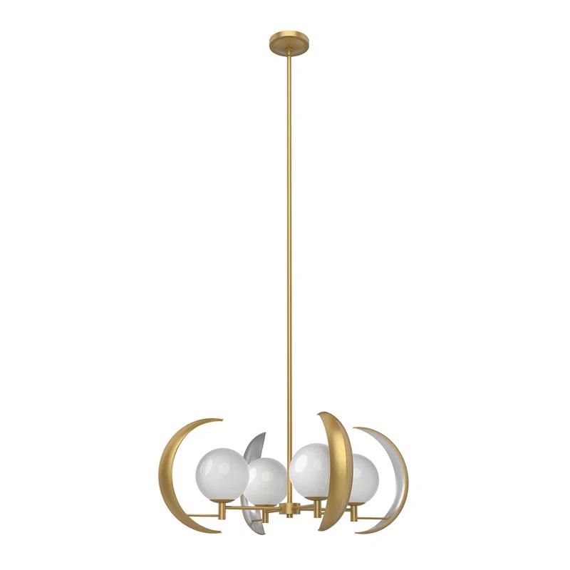 Alora Lighting Celeste 4 - Light Dimmable Globe Chandelier