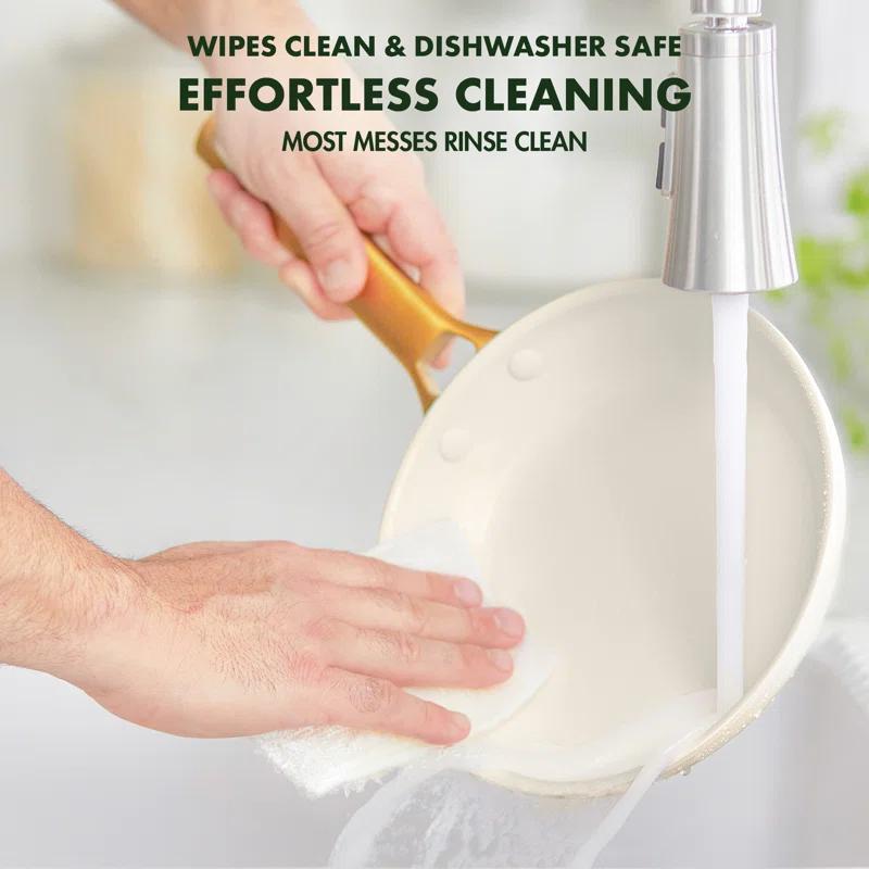 GreenPan Reserve Healthy Ceramic Nonstick, 8", 10" And 12" Frypan Set