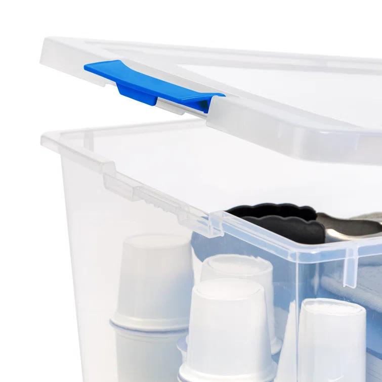 IRIS USA, Inc. IRIS USA, Inc. Plastic Storage Tub & Tote (Set of 4)