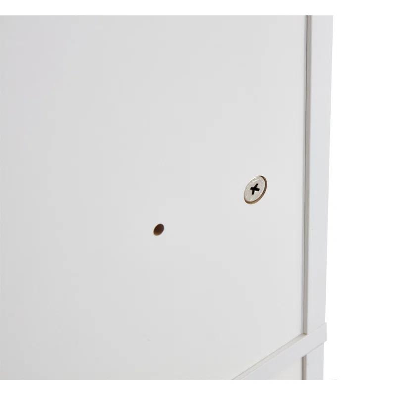 HLILish Home Bathroom Shelf Over-The-Toilet, Bathroom Spacesaver, Bathroom Storage Cabinet Organizer