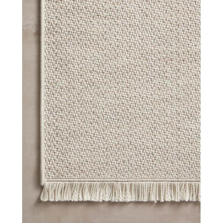 Amber Lewis x Loloi Amber Lewis x Loloi Malibu Ivory / Dove Indoor / Outdoor Area Rug