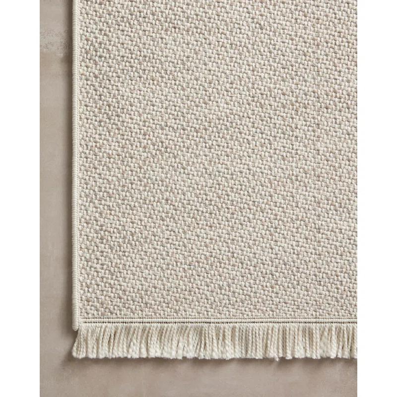 Amber Lewis x Loloi Amber Lewis x Loloi Malibu Ivory / Dove Indoor / Outdoor Area Rug