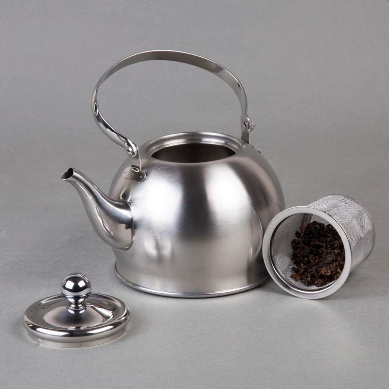 Creative Home Stainless Steel Stovetop Tea Kettle