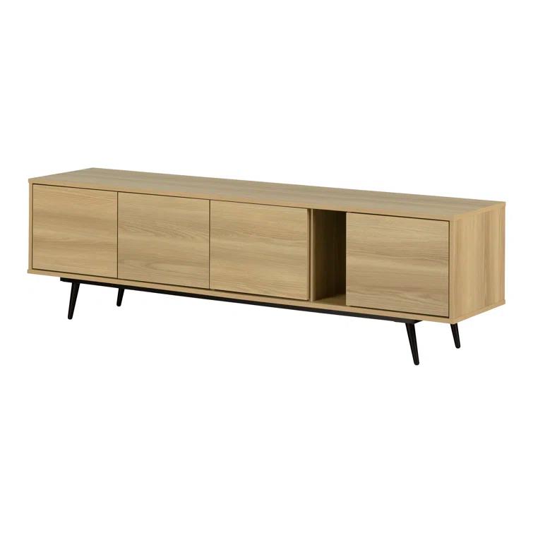 South Shore Mezzy  TV Stand With Doors