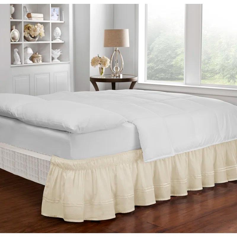 Easy Fit™ Baratta Ruffled Wrap Around Bed Skirt