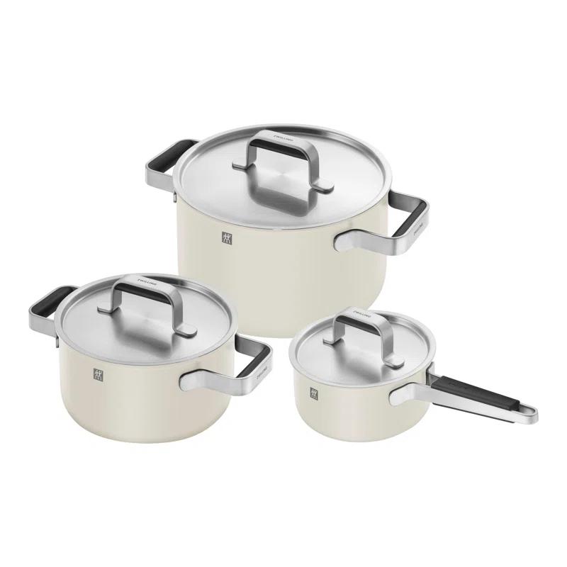 ZWILLING J.A. Henckels ZWILLING Pure 8-Pc Stainless Steel Cookware Set