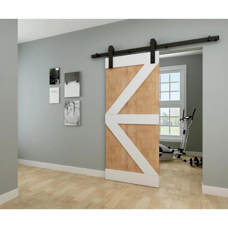 Miseno Standard Single Single Door Barn Door Hardware Kit
