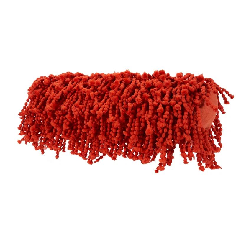 Mina Victory DC059-005020 Fringed Cotton Blend Reversible Throw Pillow