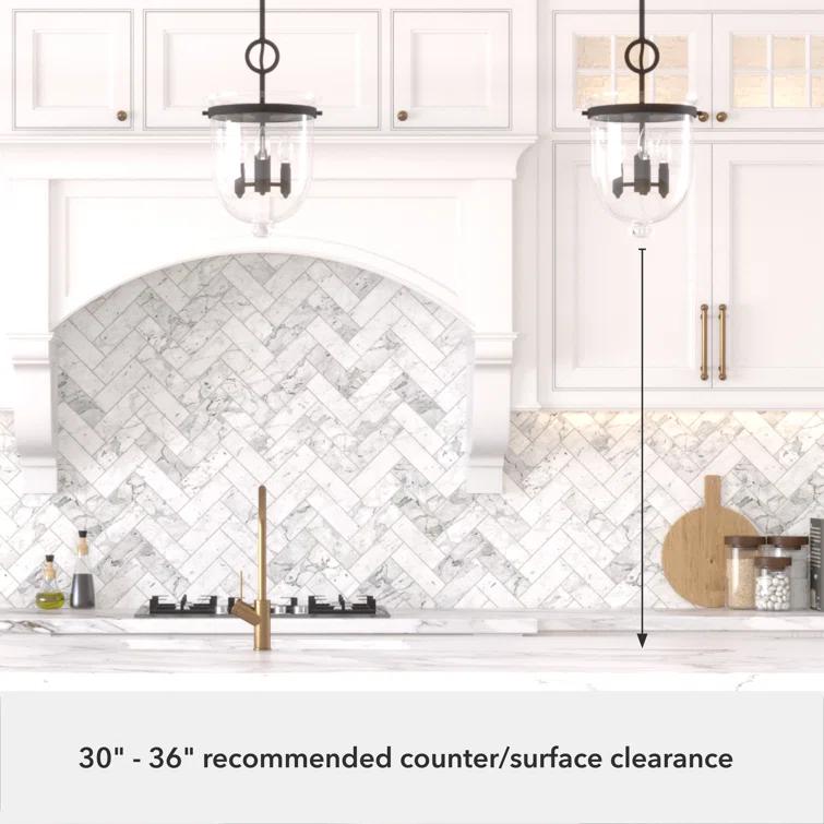 Hunter Fan Belltown 3 Light Urn Pendant