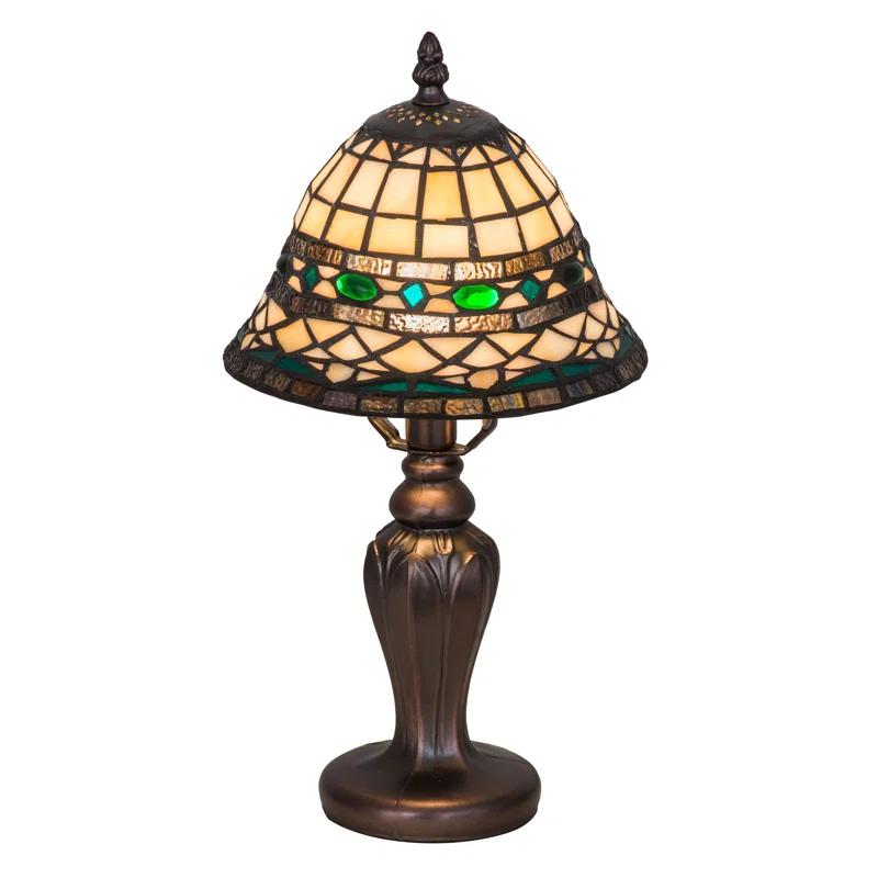 Meyda Lighting Meyda Tiffany & Stained Glass Metal Table Lamp