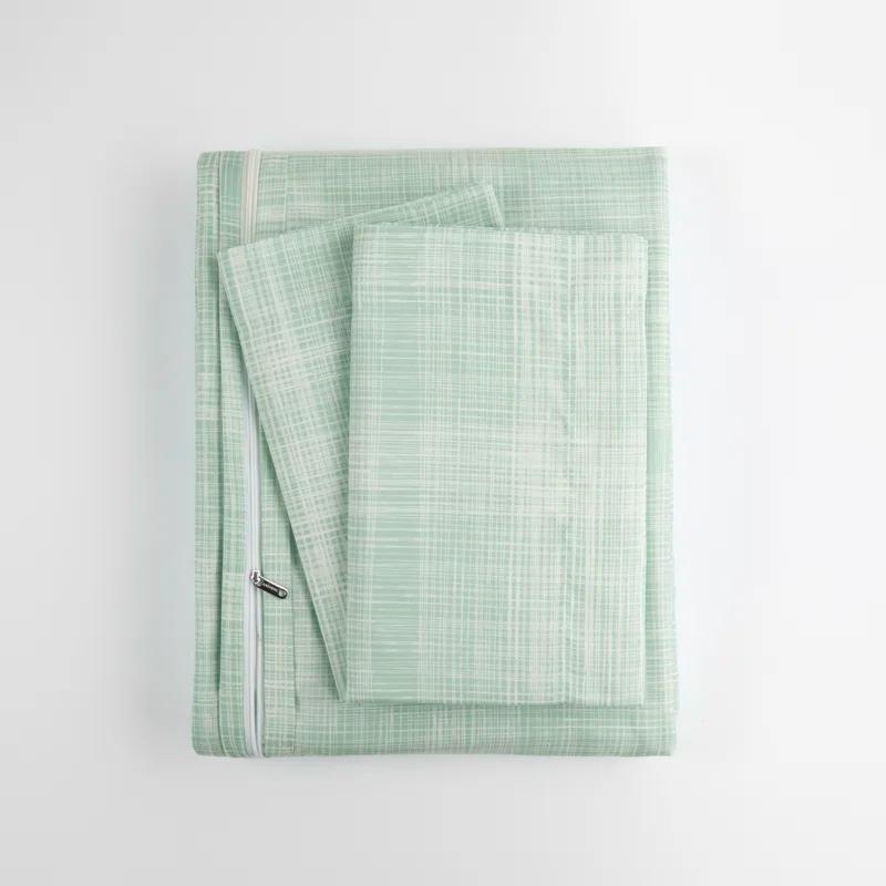 Becky Cameron Simply Soft Thatch Pattern Duvet Cover Set