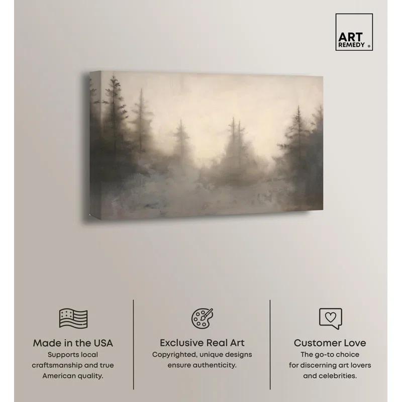 Art Remedy Forest's Breath Canvas Vintage Art Prints by Art Remedy