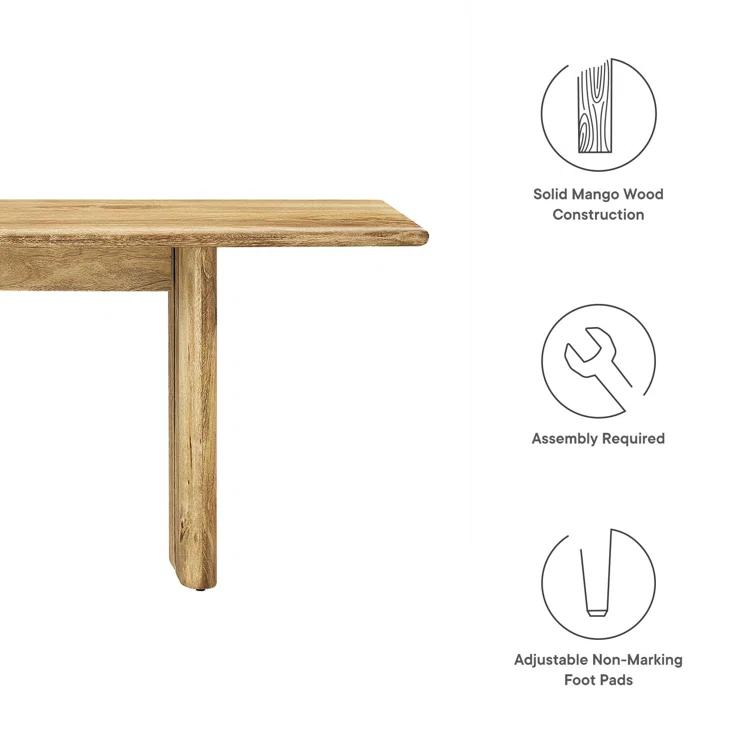 Modway Modway Amistad Wood Bench