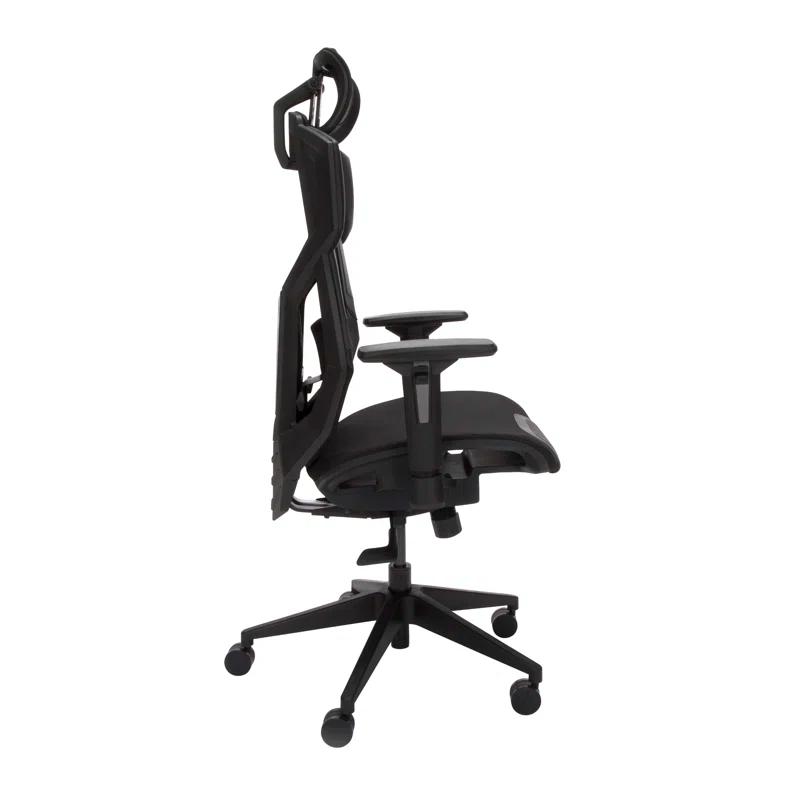 Respawn RESPAWN FLEXX Mesh Gaming Chair With Lumbar Support, Ergonomic Gaming Chair with Recline/Tilt Tension Controls, Adjustable Arms, 300lb Max Weight With Wheels for Computer/Desk/Office