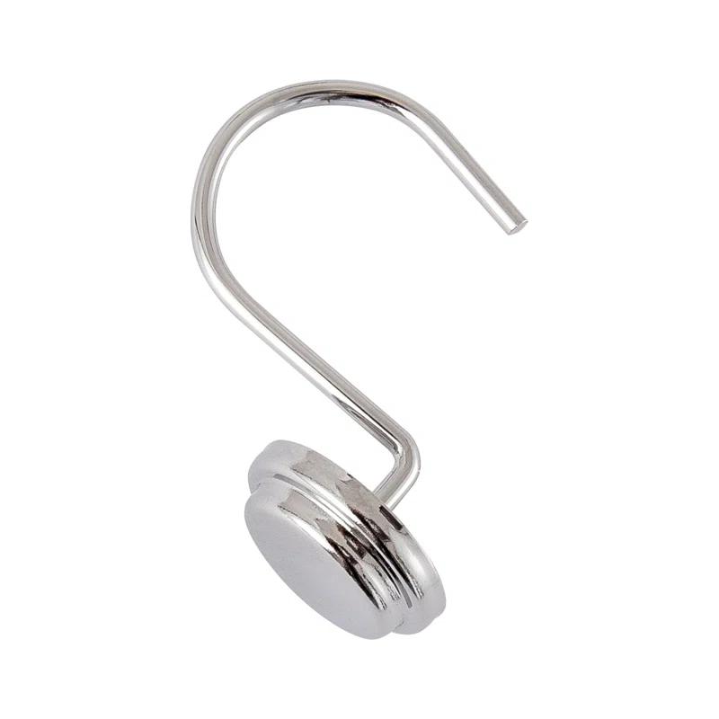 Utopia Alley Alley Steel Shower Curtain Hook (Set of 12)