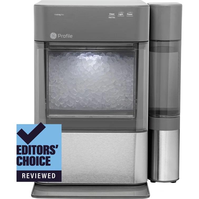 GE Profile Opal 2.0 Ultra Nugget Ice Maker in Stainless Steel