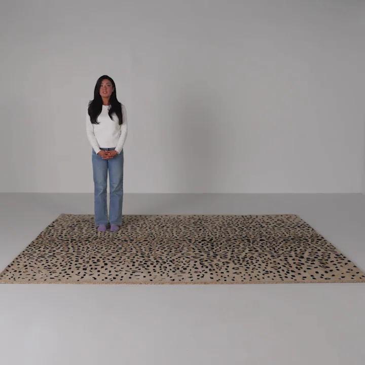 Willa Arlo™ Interiors Katherine Wool Animal Print Indoor Rug