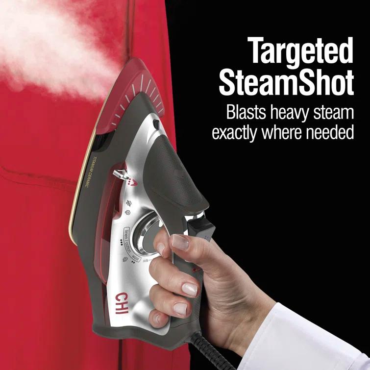 CHI Steamshot 2-In-1 Iron + Steamer & Reviews | Wayfair