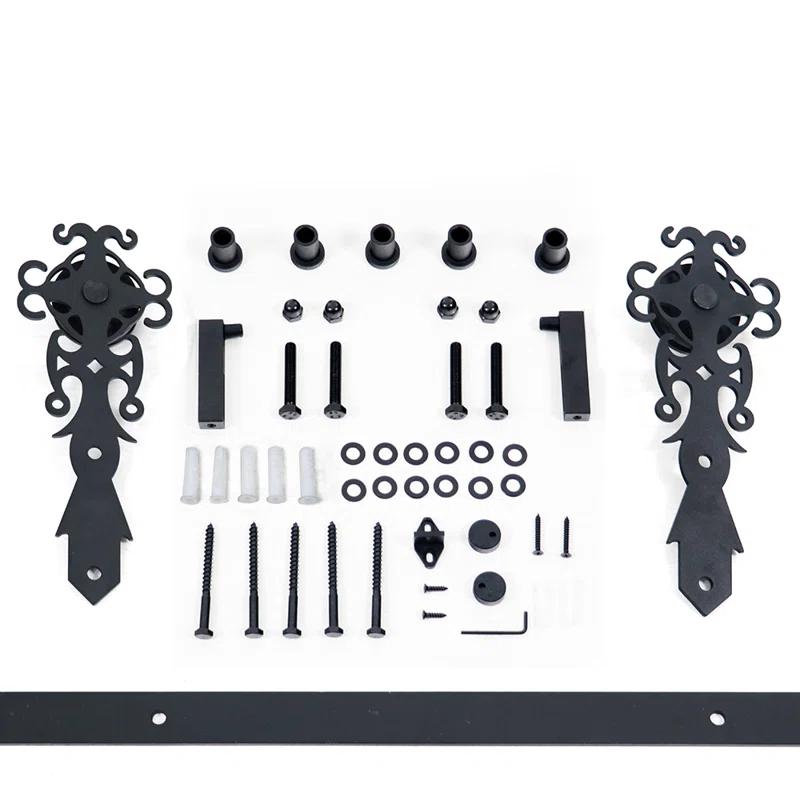 Lazio Sliding Standard Double Barn Door Hardware Kit
