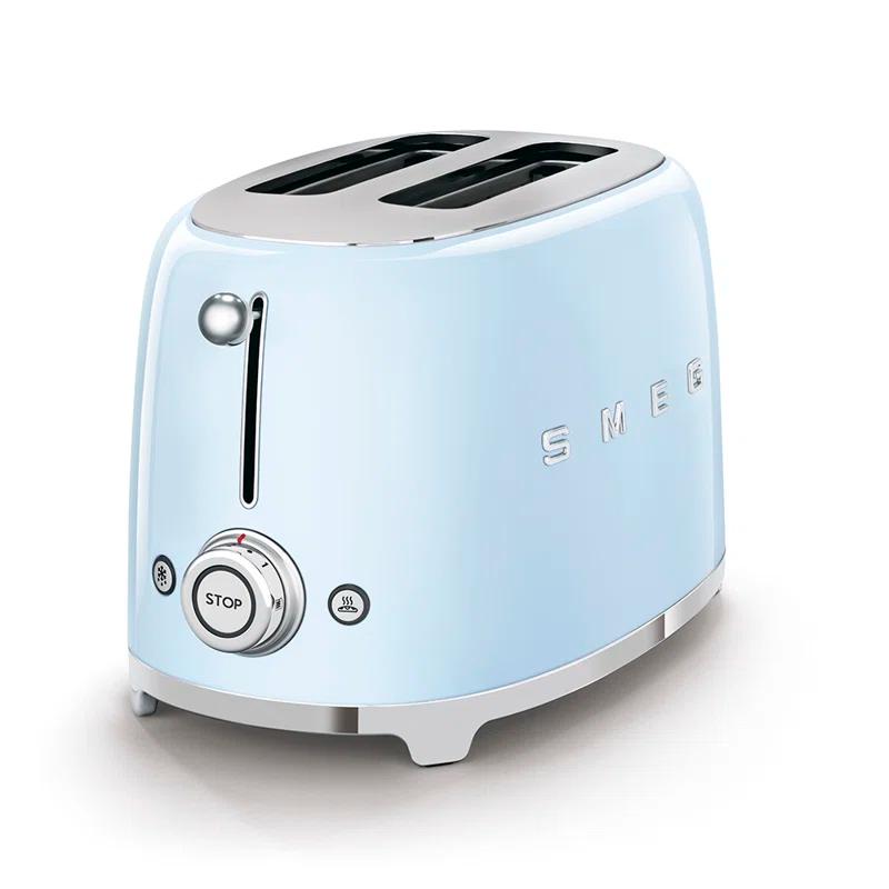 SMEG Pastel Blue 2-Slice Toaster