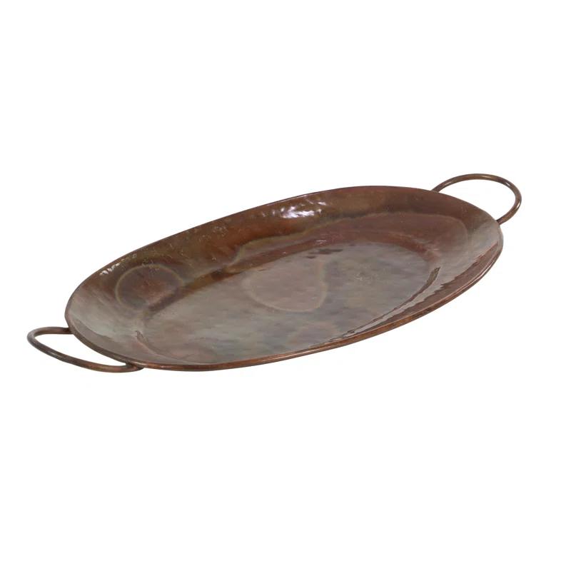Gracie Oaks Crites Metal Tray