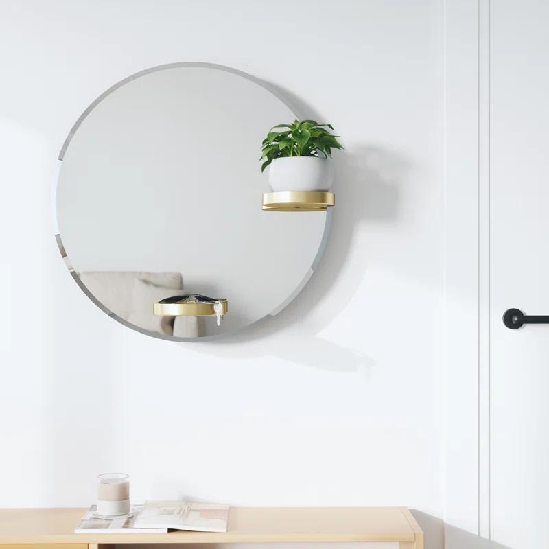 Perch Wall Mirror And Shelves