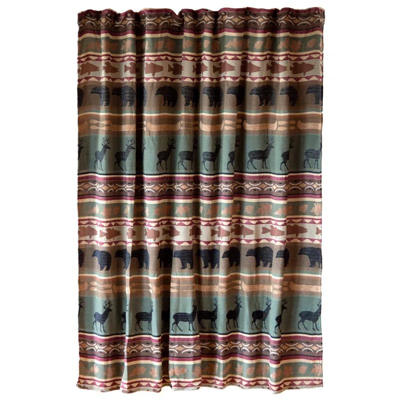 Carstens Inc. Skagit River Shower Curtain