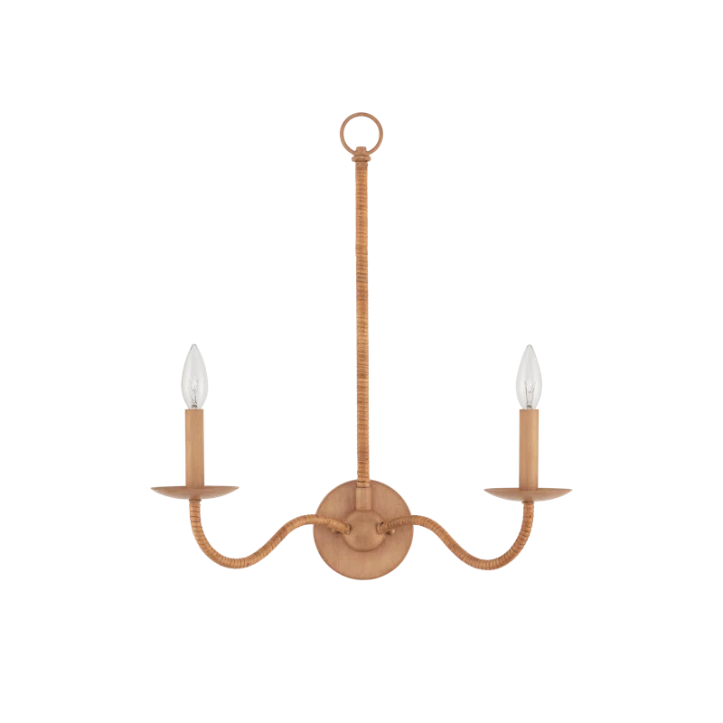 Saxon Double-Light Wall Sconce