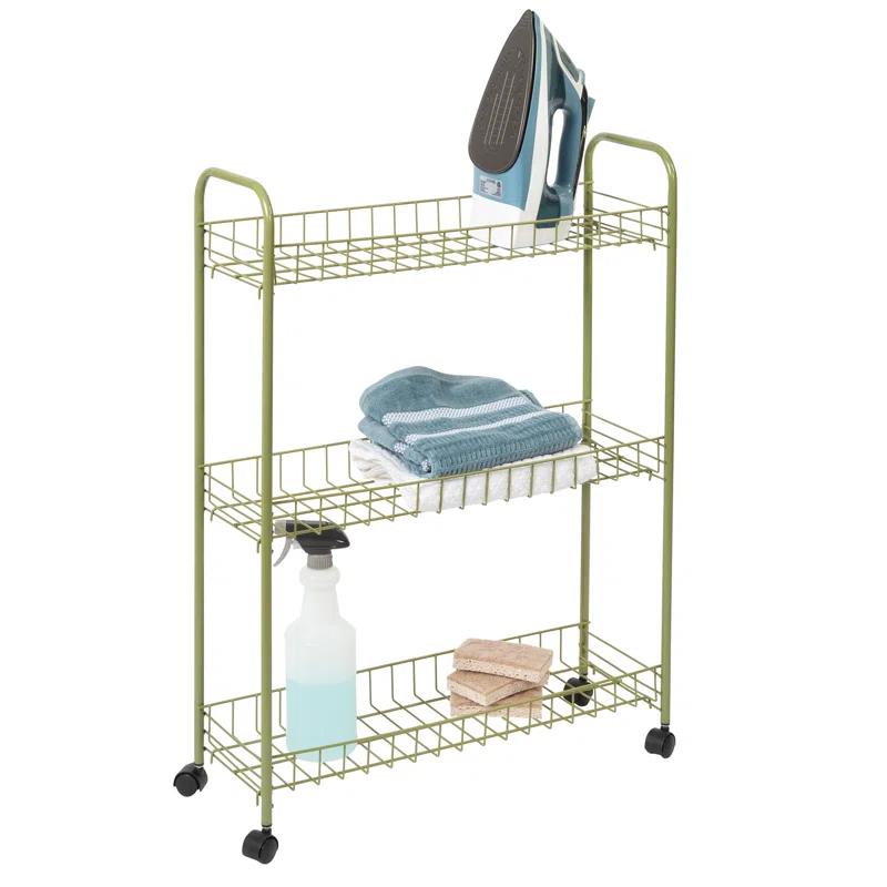 3-Tier Rolling Storage Cart