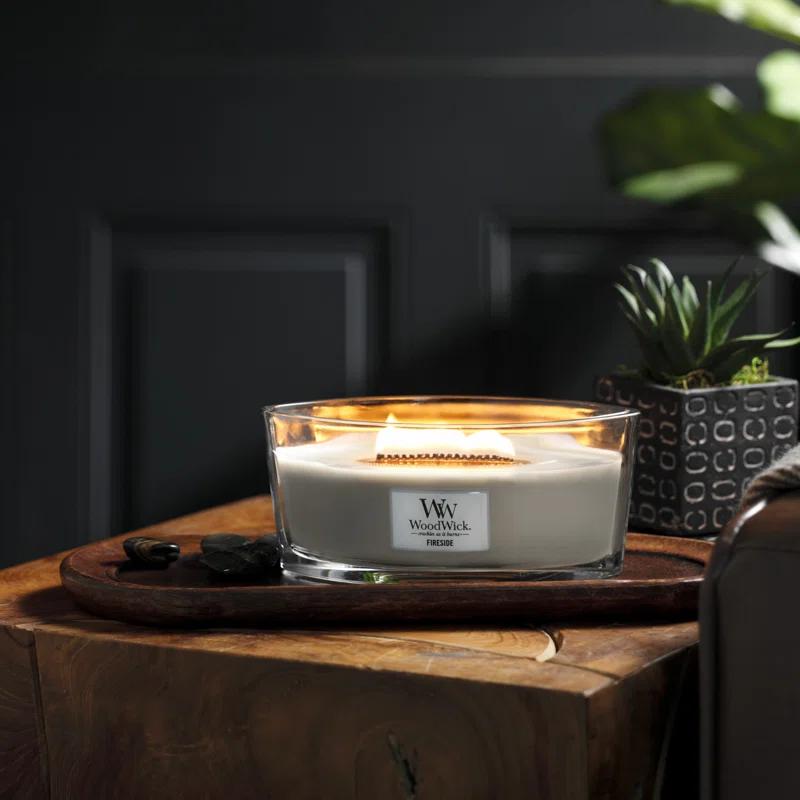 WoodWick Fireside Scented Jar Candle