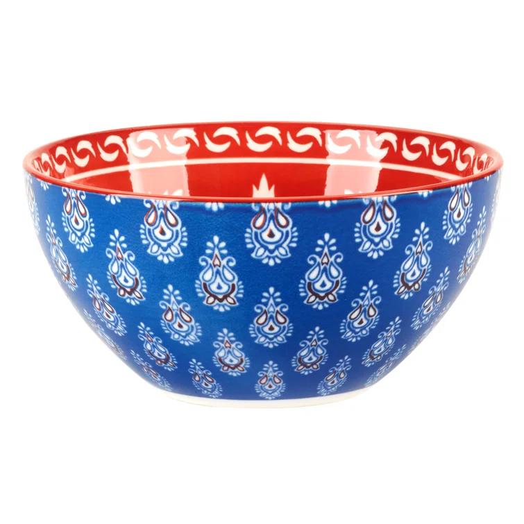 Certified International Panache Set of 6 All Purpose Bowl 6.25in 6 asst 6.25in Diam x 3in 30oz | Wayfair