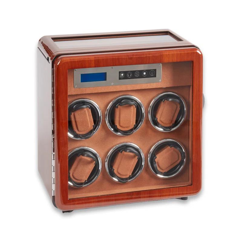 Bey-Berk Monty Wood Watch Box +