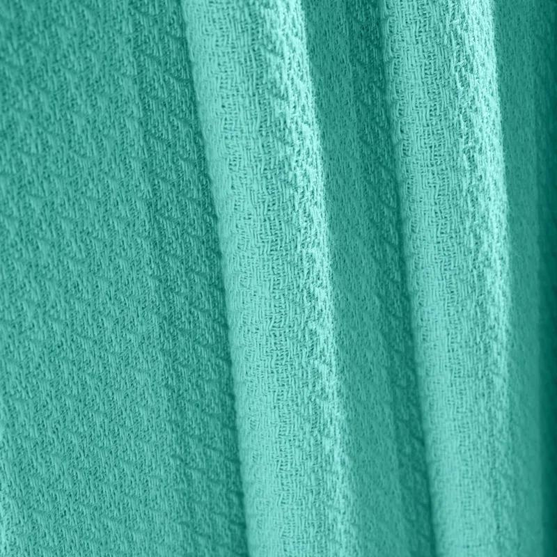Superior Waffle Weave Honeycomb Knit Soft Textured All-Season Cotton Blanket