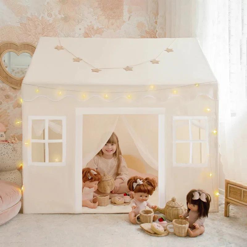 Tiny Land Tiny Land® Natural Cream Playhouse