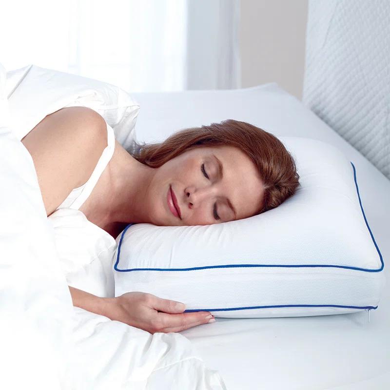 Sleep Innovations Gel Memory Foam Medium Cooling Pillow