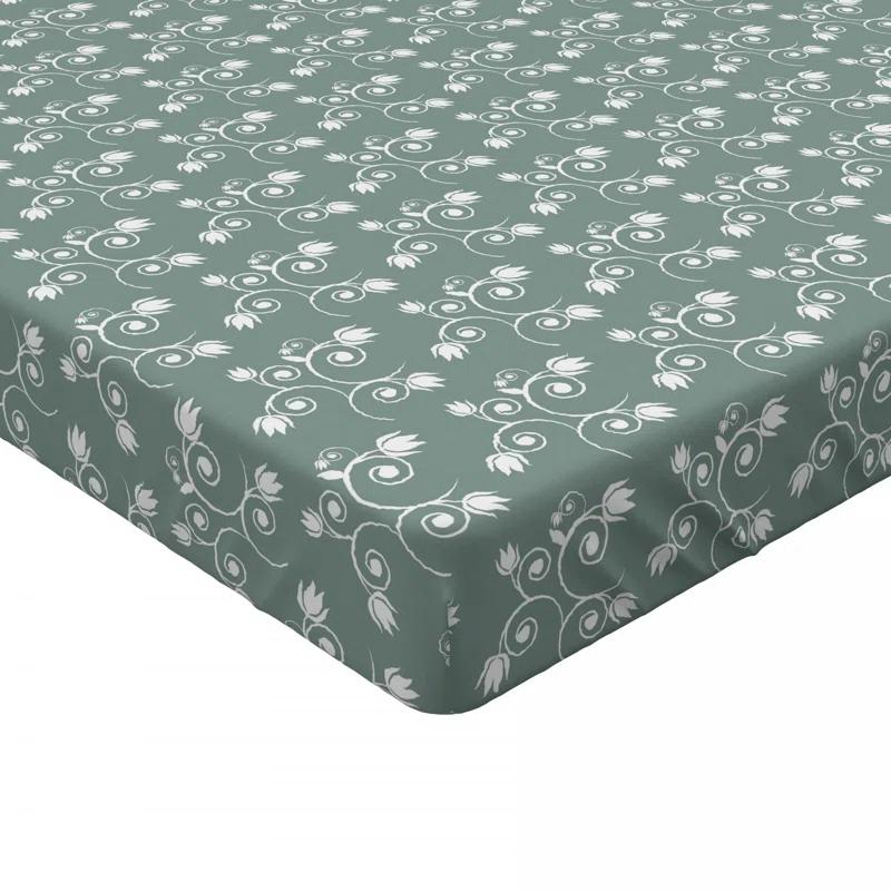 Ambesonne Microfiber Fitted Sheet