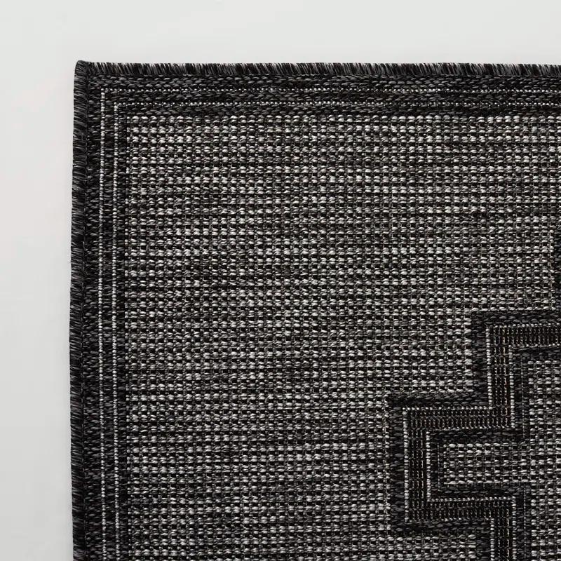 Ava Moroccan Charcoal Indoor / Outdoor Area Rug