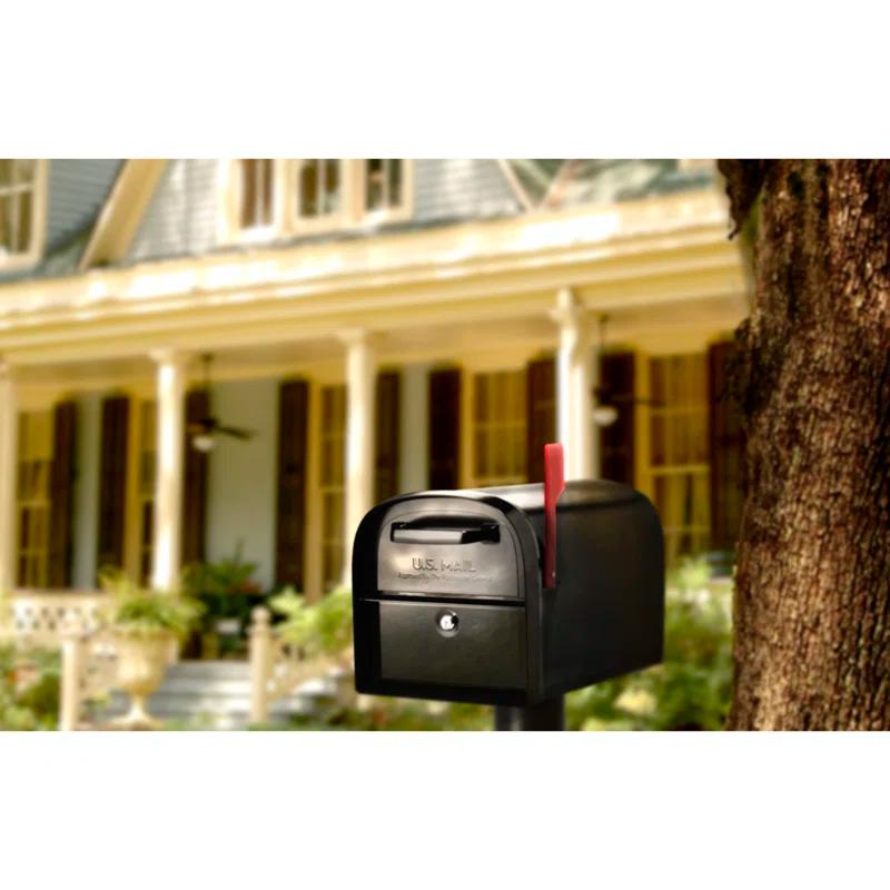 Architectural Mailboxes Oasis 360 Locking Post Mounted Mailbox