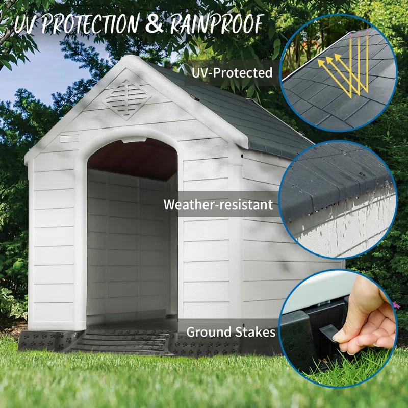 Aunyae Plastic Dog House
