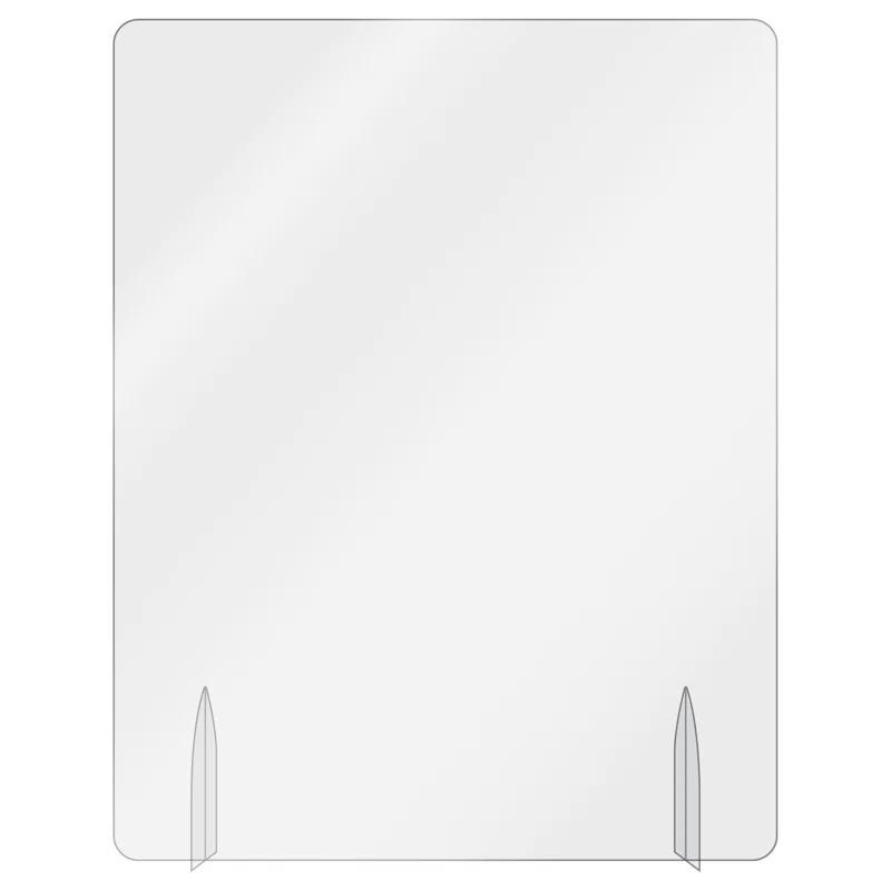 AARCO Acrylic 1 Panel Sneeze Guard