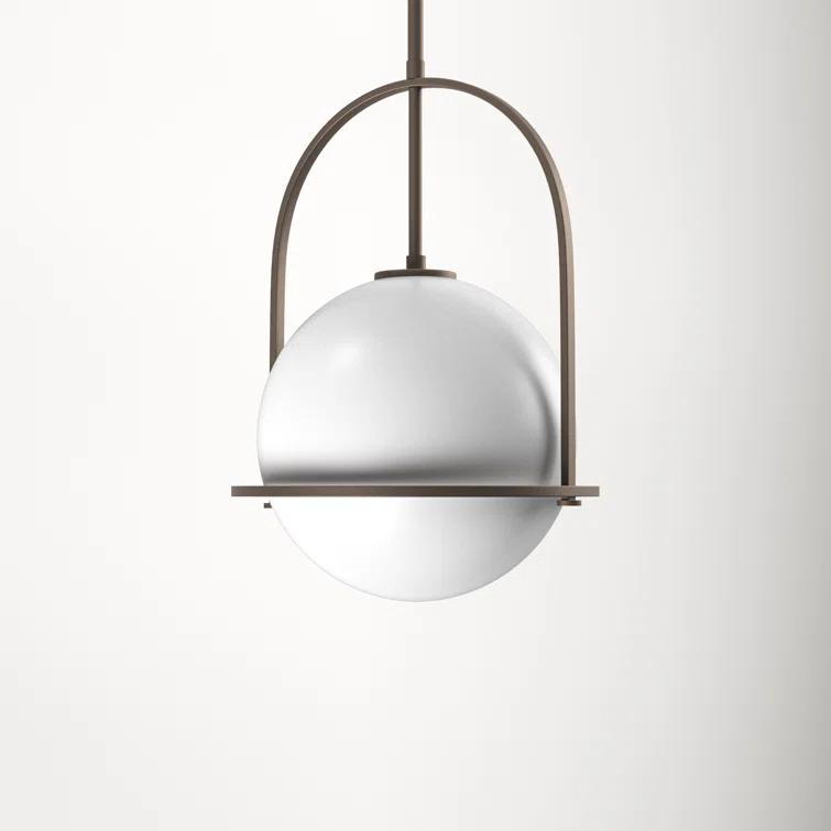 Arie Single Light Pendant w/ Globe Shade