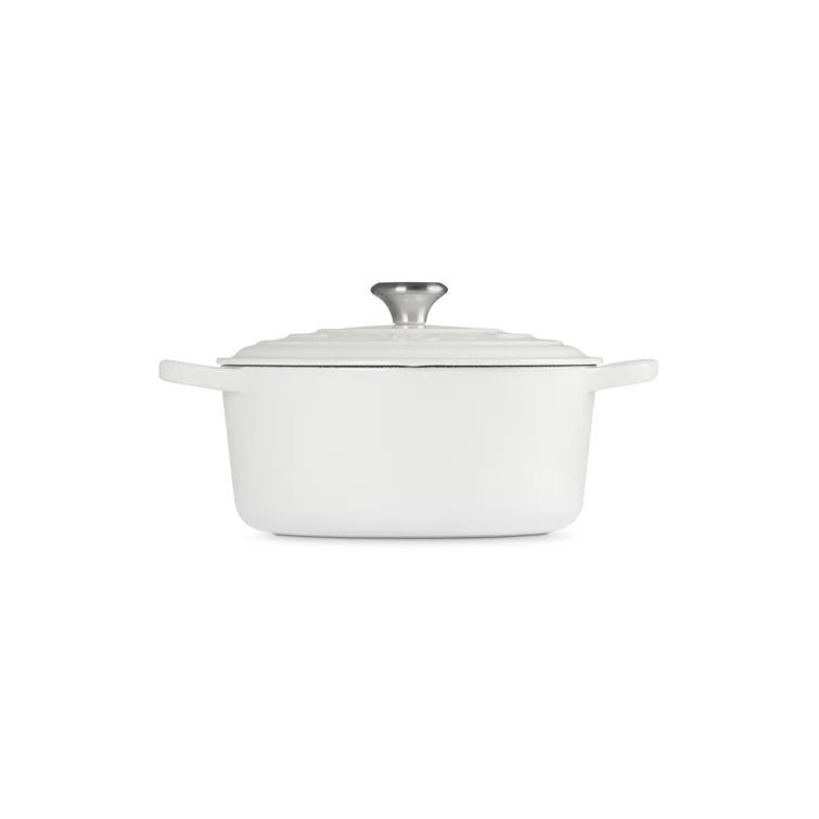Le Creuset Signature Enameled Cast Iron Round Dutch Oven with Lid