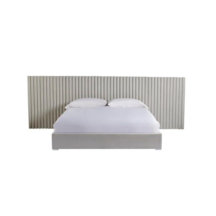Upholstered Low Profile Standard Bed
