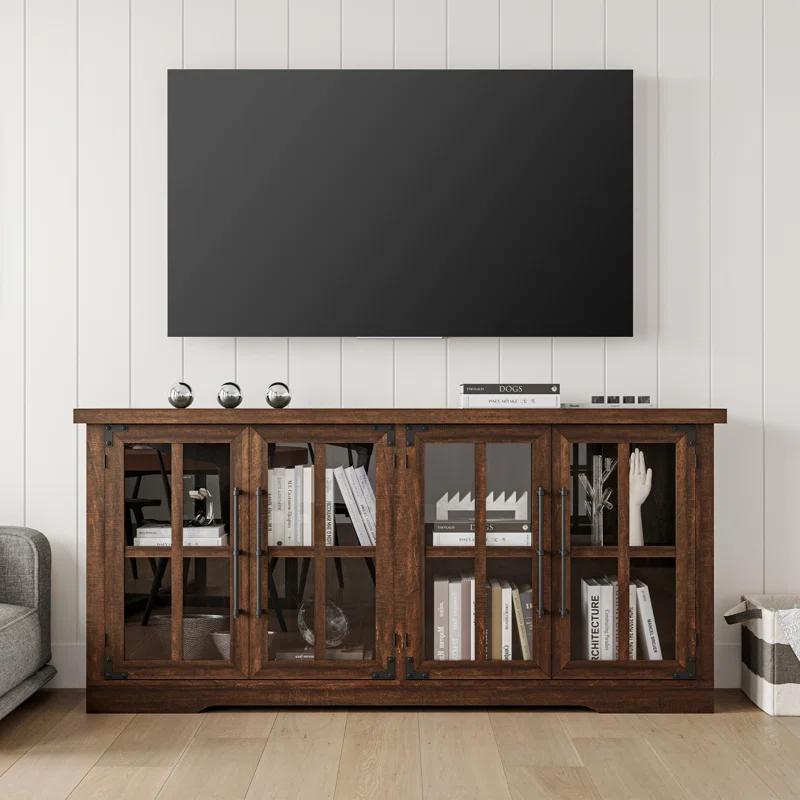 Lark Manor™ Pfarr 63" Wide Sideboard with glass doors