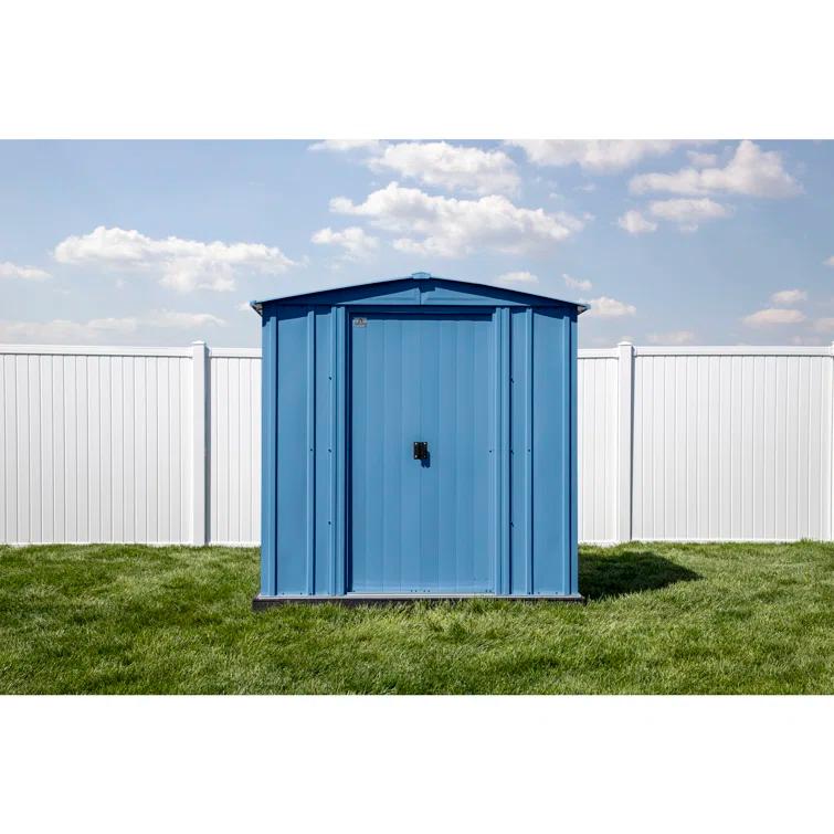 Arrow 6 ft. W x 7 ft. D Steel Vertical Storage Shed