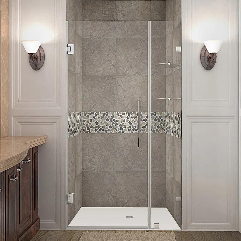 Nautis GS Hinged Frameless Shower Door