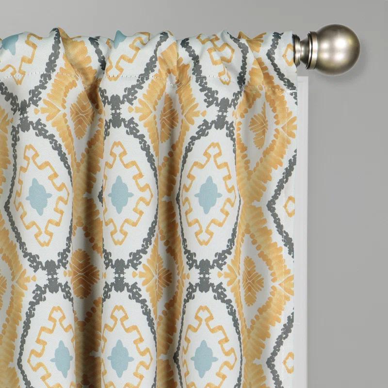 Eclipse Isante Morrow Blackout Thermal Rod Pocket Single Curtain Panel & Reviews | Wayfair