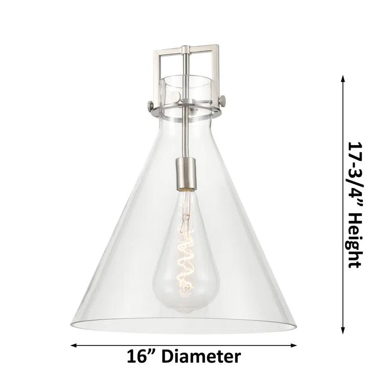 Innovations Lighting Newton 1 - Light Single Drop Pendant Pendant