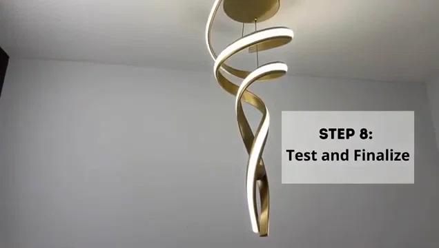 Finesse Décor Sonder Chandelier with Smart Dimmer Included